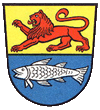 Wappen des Ortes Sulzbach a. d. Murr (Deutschland, ab 1989)