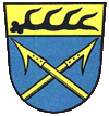 Wappen des Ortes Heubach (Deutschland, ab 1989)