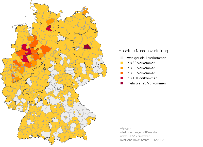 Namenverbreitung Wessel absolut nach GeoGen.png