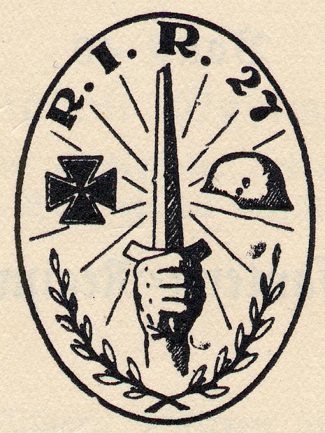 Logo der Reserve-Infanterie-Regiment 27