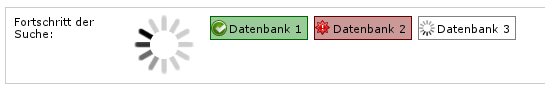 Bei der Suche in Datenbank 2 ist ein Fehler aufgetreten.