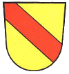 Wappen des Ortes Baden-Baden (Stadtkreis) (Deutschland, ab 1989)