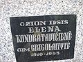 ;Kondratavičienė:Elena geb. Grigolaitytė