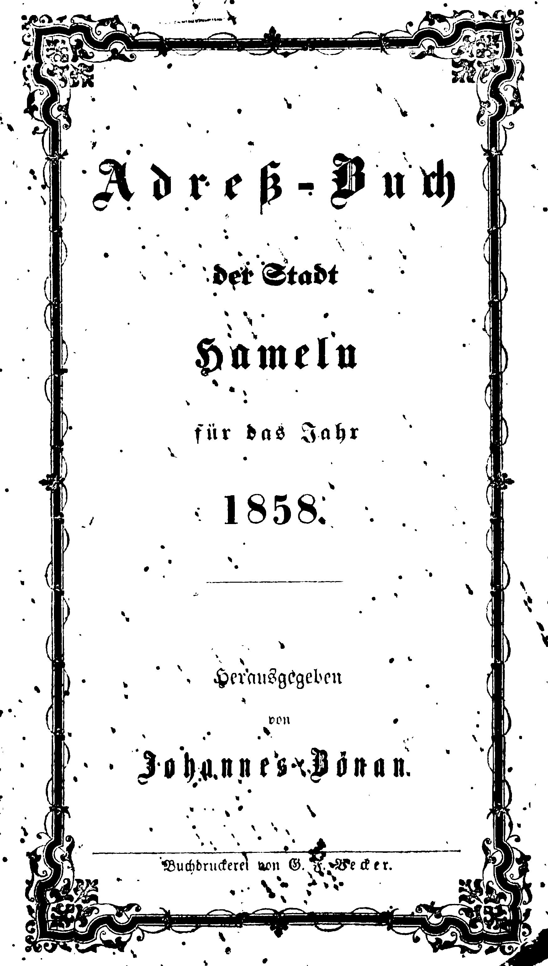 Adressbuch Hameln 1858.djvu