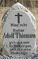 Adolf Thiemann * Groß Mohringen