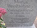 ;Brožaitytė:Marija geb. Vanagaitienė, Vanagaitis, Jonas, Vanagaitytė, Ieva (Kavaliauskienė) geb. Janukėnienė