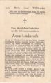 Anna Lückerath *13.11.1922 Noethen †16.10.1949 Aachen