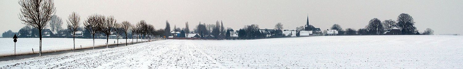 Winterpanorama von Oekoven