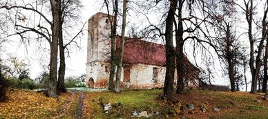 Ev.luth. Pfarrkirche in Mehlkehmen, Kreis Stallupönen