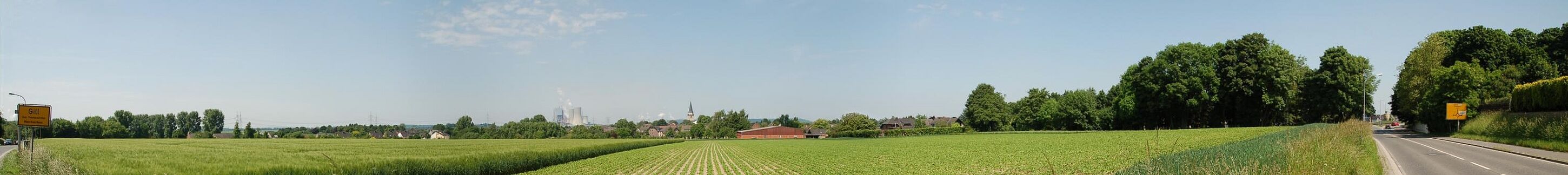 Ansicht auf Rommerskirchen