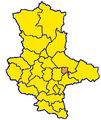 Lokalisierung der Stadt Dessau (Sachsen-Anhalt, bis 30. Juni 2007)