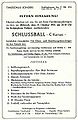 Einladung zum 22.10.1958