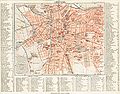 Stadtplan von Leipzig mit Straßenverzeichnis (ca. 1894)