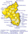 Karte des Landes Rheinland-Pfalz