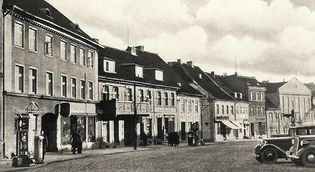 Die Kirchenstraße in Preußisch Eylau