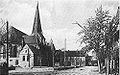 Die Dorfstraße um 1900