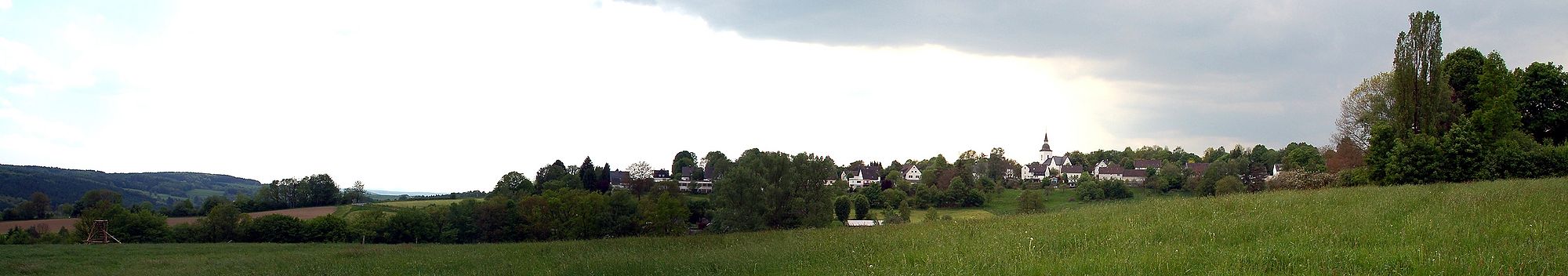 Panorama auf Marienberghausen (vom Hasenberg gesehen)