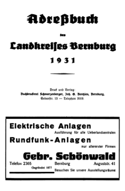 Adressbuch Bernburg 1931 Titel.djvu