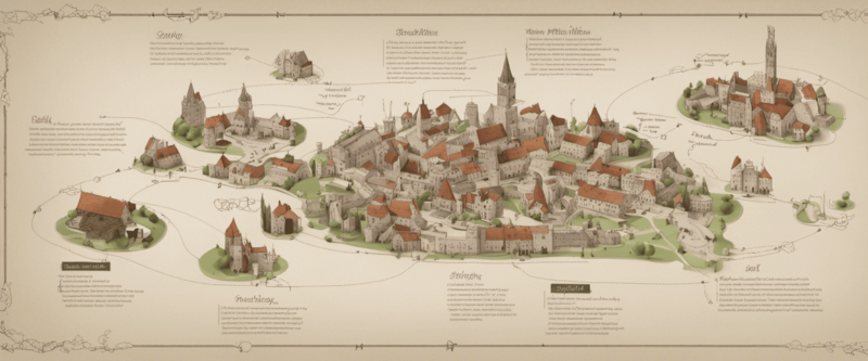 KI generierter Platzhalter für den geplanten Stadtplan