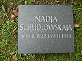 Nadja Schudlowskaja *19.8.1922 + 19.11.1943