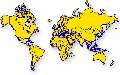 Weltkarte für den Einstieg »Regionale Seiten«