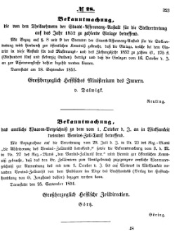 Grossherzoglich Hessisches Regierungsblatt 1851.djvu