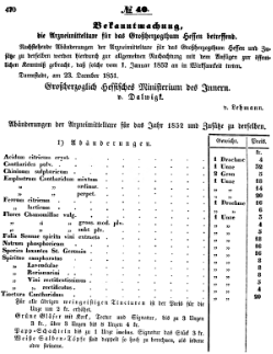 Grossherzoglich Hessisches Regierungsblatt 1851.djvu