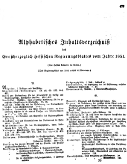 Grossherzoglich Hessisches Regierungsblatt 1851.djvu