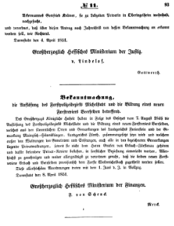 Grossherzoglich Hessisches Regierungsblatt 1851.djvu