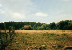 Das letzte Wohnhaus in Alt Lubönrn, es wurde 1992 abgerissen