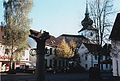 Margarethkirche mit Lutherhaus und Raukbrunnen