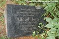 Grabmal von Alfred Herz 1898-1918