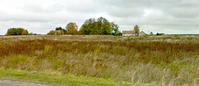 Landschaft bei Lasdinehlen im Norden von Sadwitschen, Kreis Gumbinnen