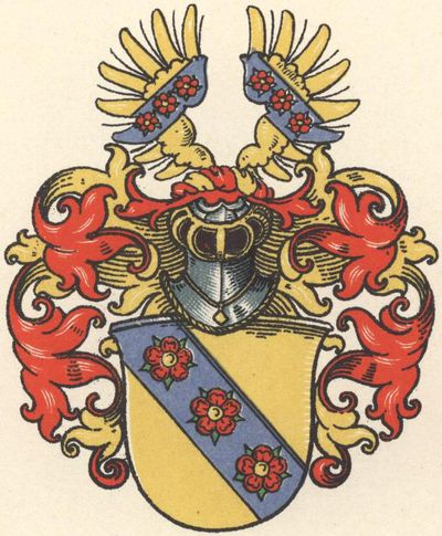 Kerssenbrock-Wappen aus dem Wappenbuch des Westfälischen Adels (Buch 2)/Tafel 73