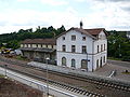 Der Bahnhof im Juni 2008