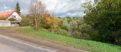 Norutschatschen, Goldaper Straße mit Blick in das Tal der Rominte, Kreis Gumbinnen