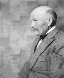 Ferdinand Tuttlies, *01.12.1869 in Plattupönen, †01.08.1949 in Vethem, Quelle: Foto: privat