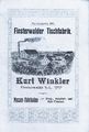 Finsterwalder Tischfabrik 1907