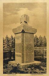 Weddigen - Kriegerdenkmal 1914-18