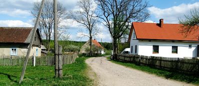 Häuser in Groß Schwentischken, Kreis Stallupönen