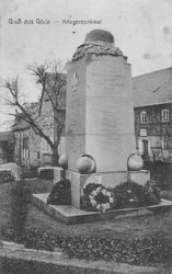 Göda - Kriegerdenkmal 1914-18