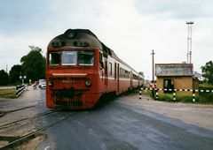 Bahnübergang bei Stonischken, Memelland