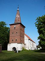 Ansicht der Rußer Kirche