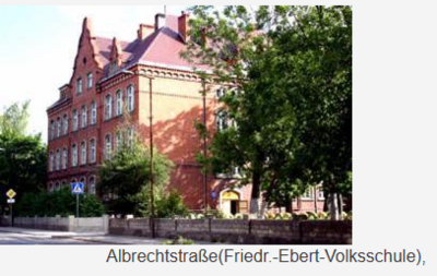 Foto: Volksschule Albrechtstraße, Quelle: Fotogalerie 1 (insterburger.de)