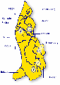 Karte des Fürstentum Liechtenstein
