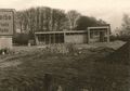 Herbst 1964, Neubau der Tankstelle