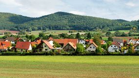 Die ev. Dorfkirche von Niederdünzebach, Stadtteil von Eschwege, Werra-Meißner-Kreis