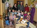 Verteilung von Spenden im Kindergarten Schillfelde, September 2011