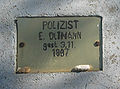 Polizist E. Oltman