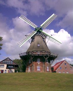 Holländermühle in Midlum